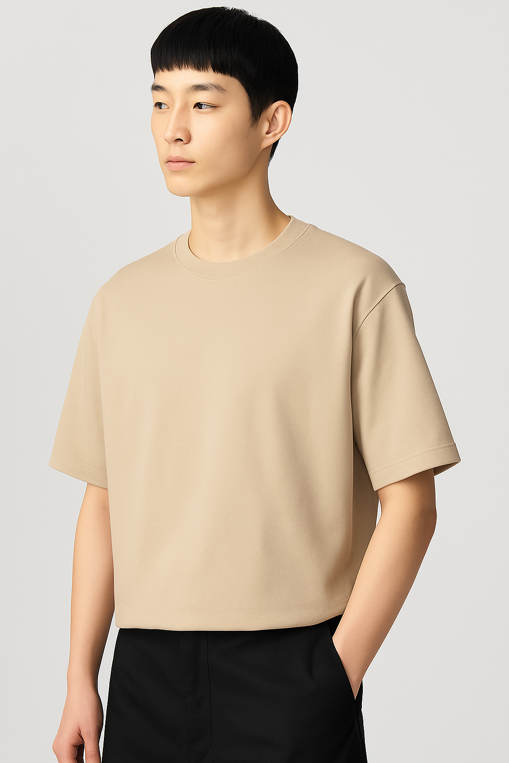 Oversized Cotton T-Shirt – Inspired by UNIQLO’s Airism Fit