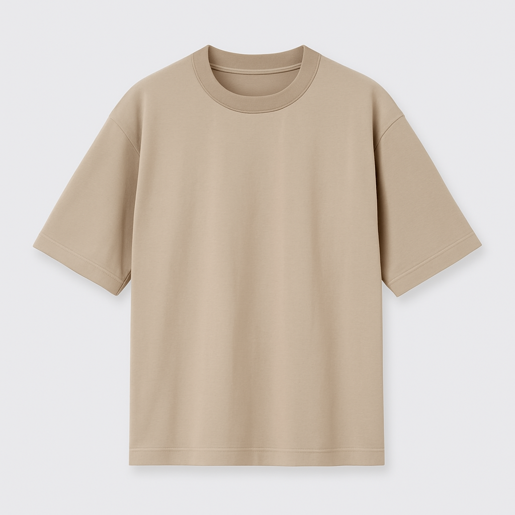 Oversized Cotton T-Shirt – Inspired by UNIQLO’s Airism Fit